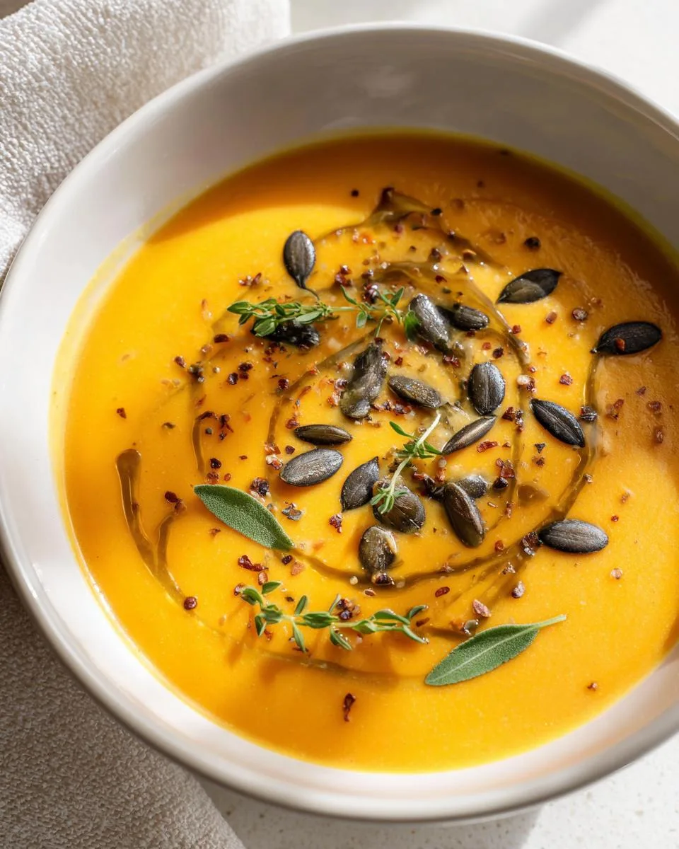 Protein Butternut Squash Soup - detail 4