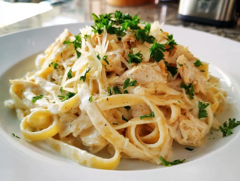Rotisserie Chicken Alfredo
