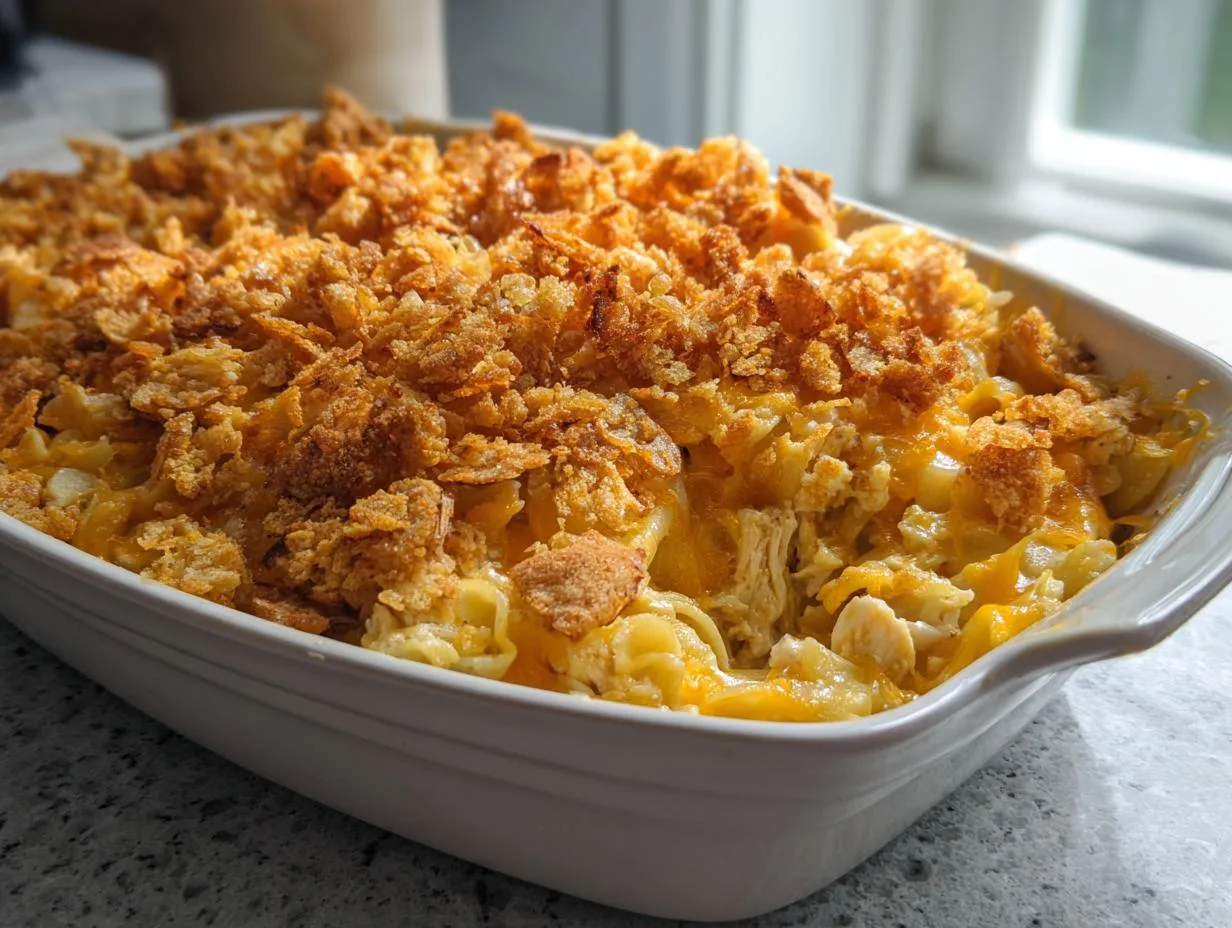 Irresistible 30-Minute Rotisserie Chicken Casserole Delight