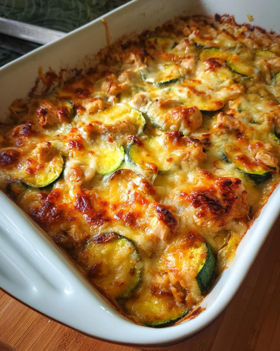 Rotisserie Chicken Zucchini Casserole - detail 1