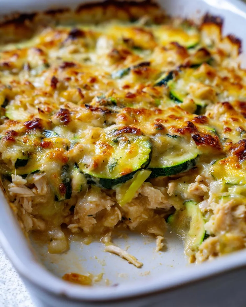 Rotisserie Chicken Zucchini Casserole - detail 2