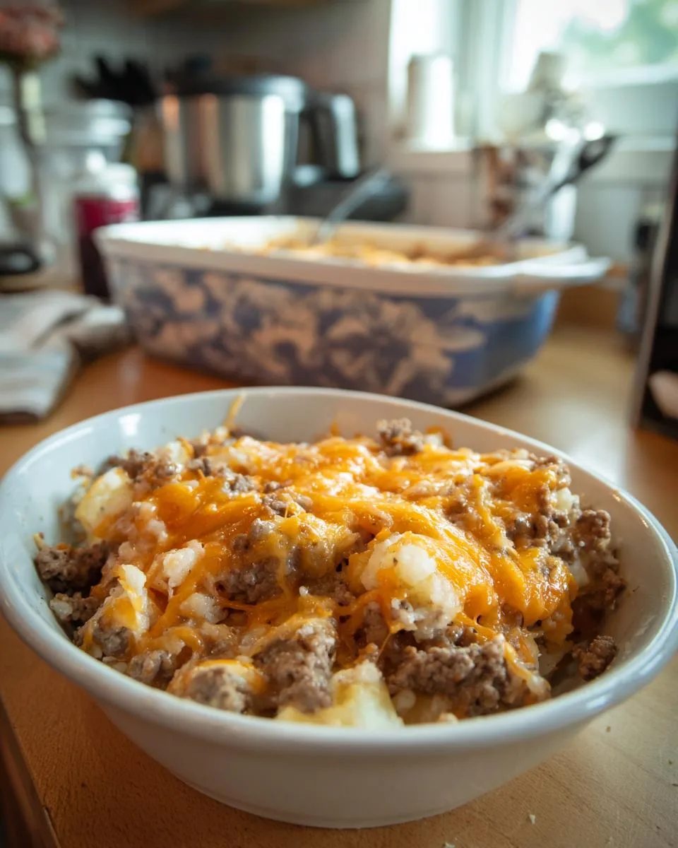 Slow Cooker Cowboy Casserole - detail 1