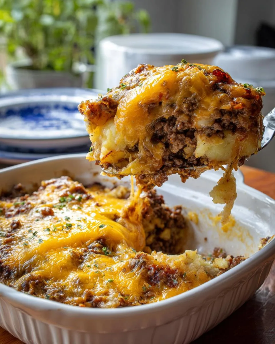 Slow Cooker Cowboy Casserole - detail 2