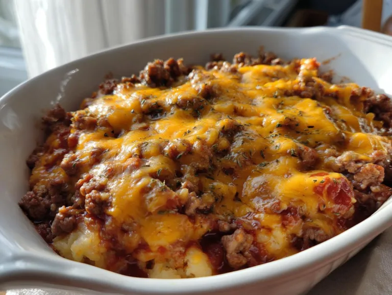 Slow Cooker Cowboy Casserole