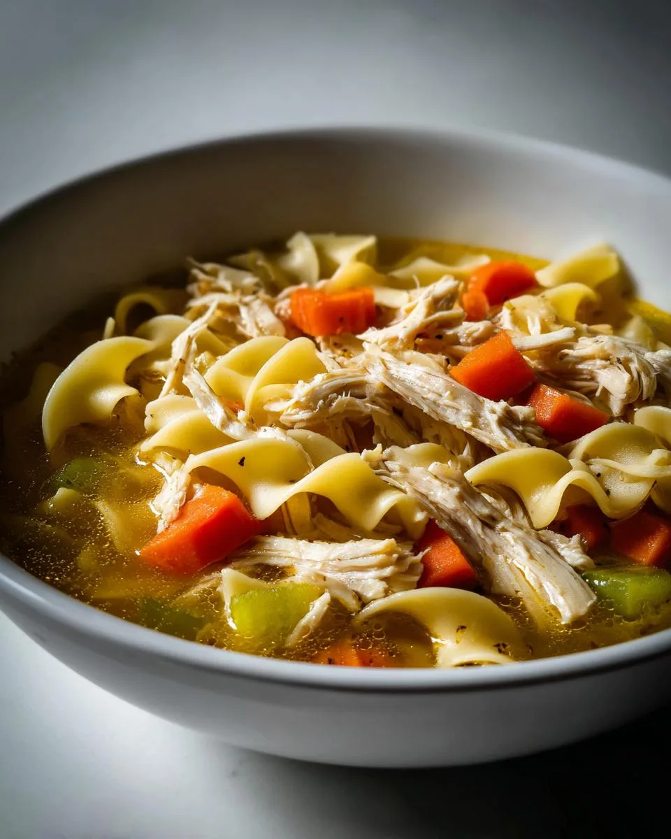 Stovetop Chicken Noodle Soup - detail 1
