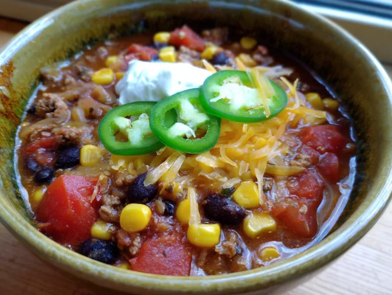 Taco Soup withou ground beef