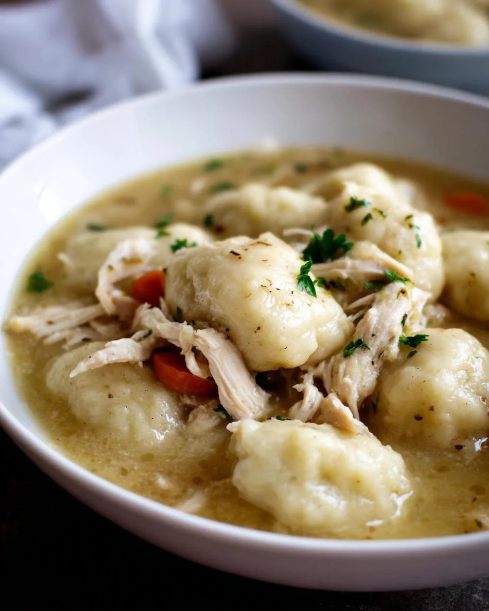 The Best Chicken and Dumplings - detail 1