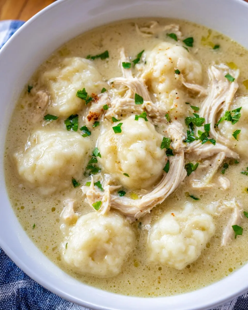 The Best Chicken and Dumplings - detail 3