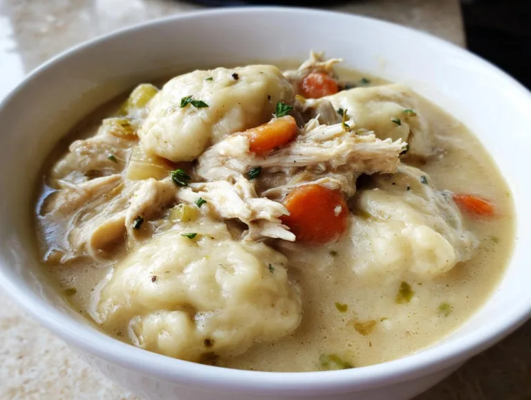 The Best Chicken and Dumplings