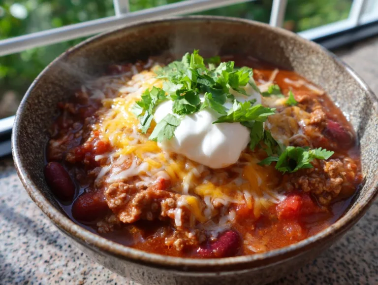 The Best Homemade Crockpot Chili