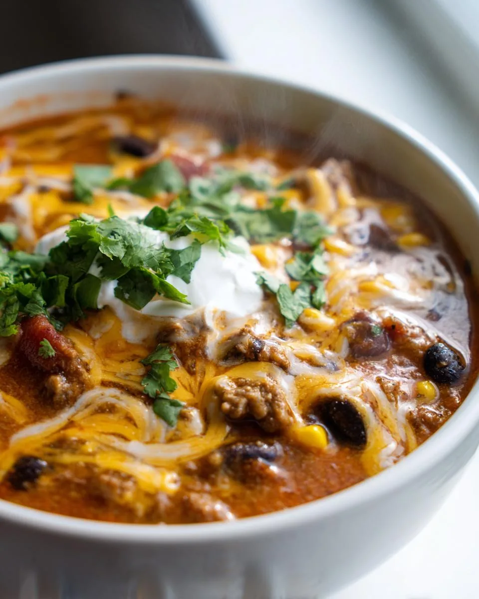 The Creamiest Taco Soup - detail 1