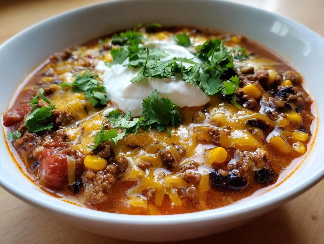 The Creamiest Taco Soup You’ll Ever Make in 30 Minutes