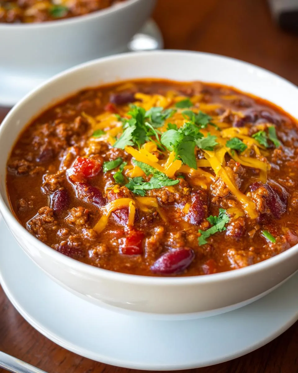 best chili with beans - detail 1