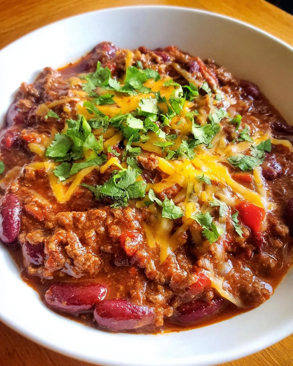 best chili with beans - detail 3