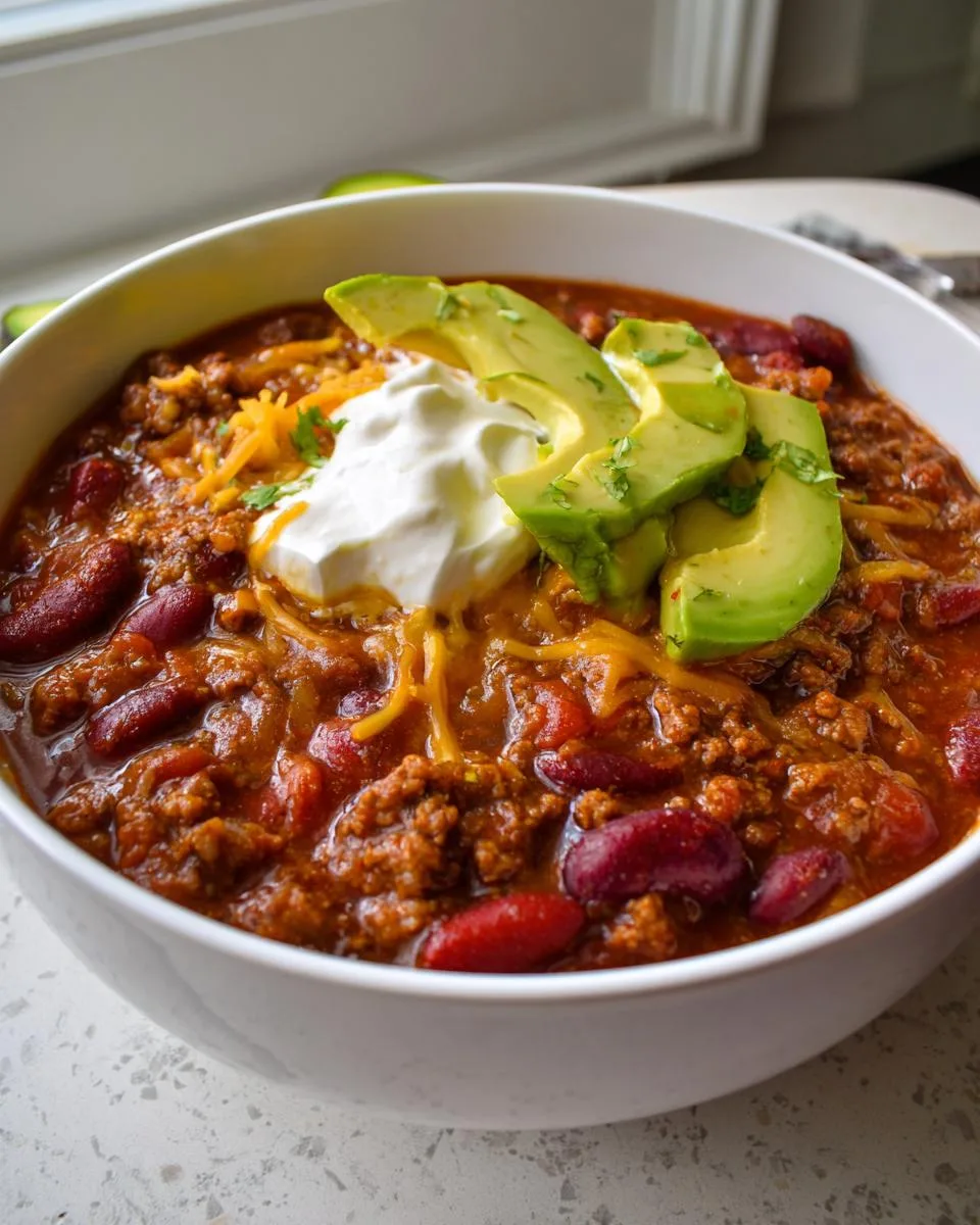 30 Minute Beef Chili - detail 4