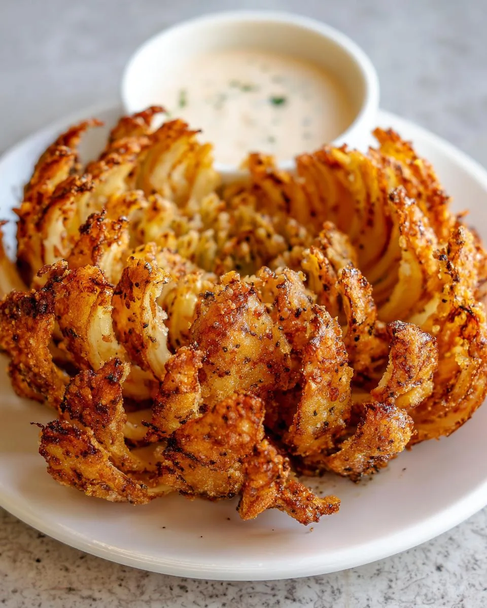 Air Fryer Blooming Onion - detail 1