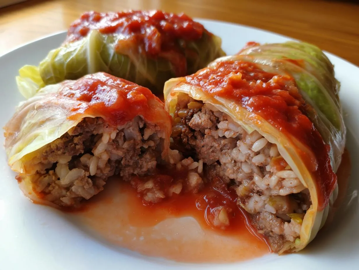 Absolutely Irresistible 40-Minute Beef Stuffed Cabbage Rolls