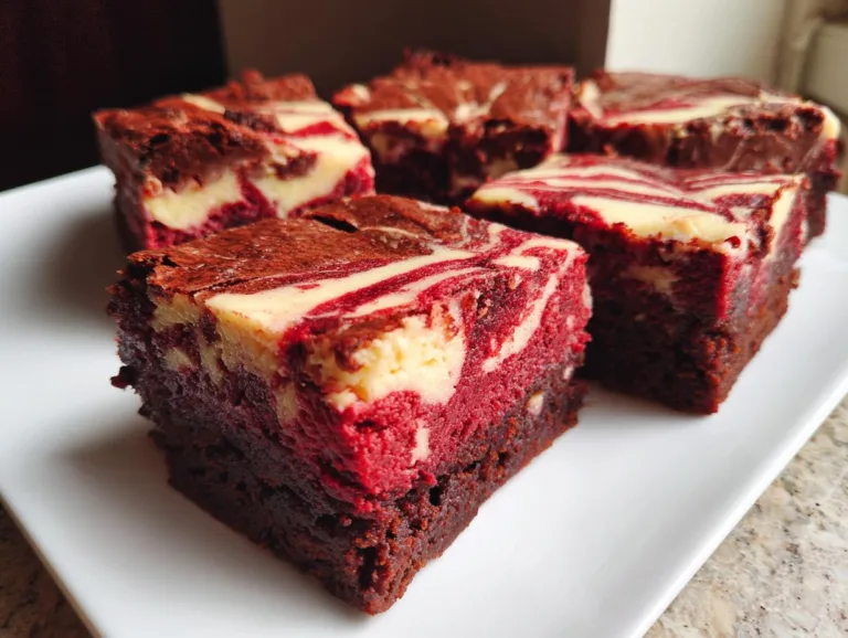 Better-Than-Crumble Red Velvet Cheesecake Brownies