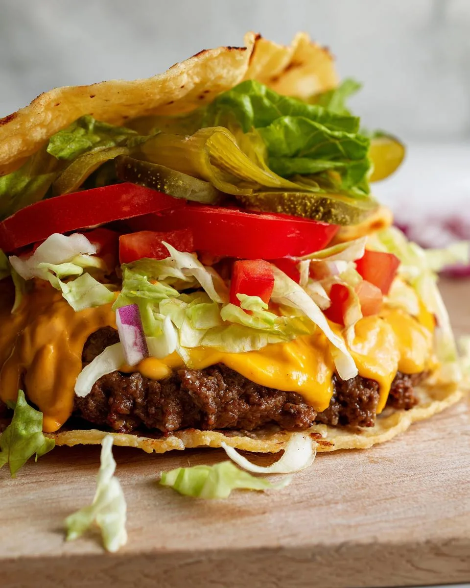 Big Mac Smash Burger Tacos - detail 1