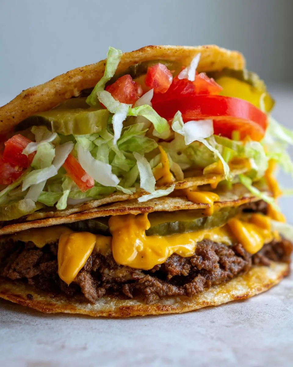 Big Mac Smash Burger Tacos - detail 3