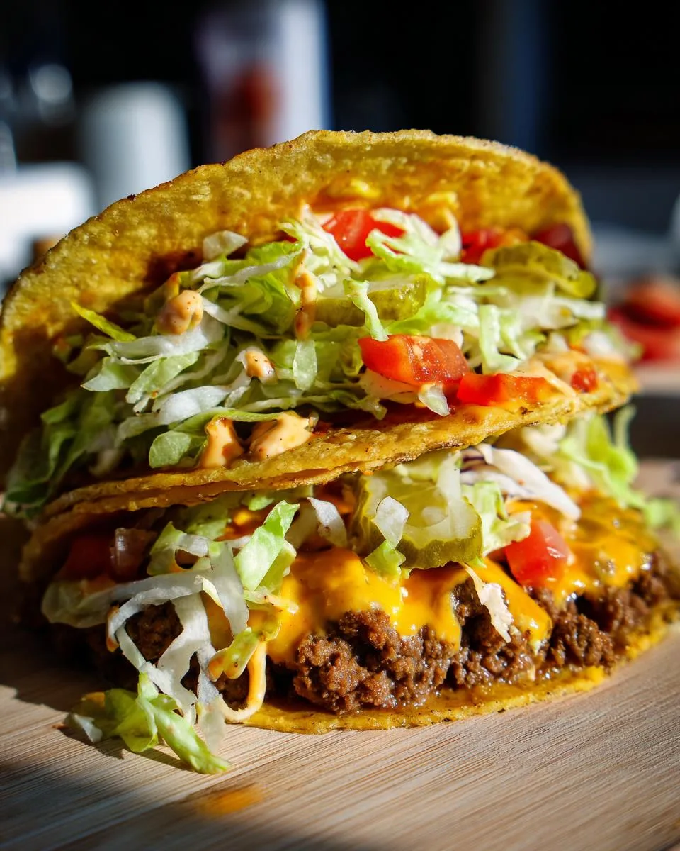 Big Mac Smash Burger Tacos - detail 4