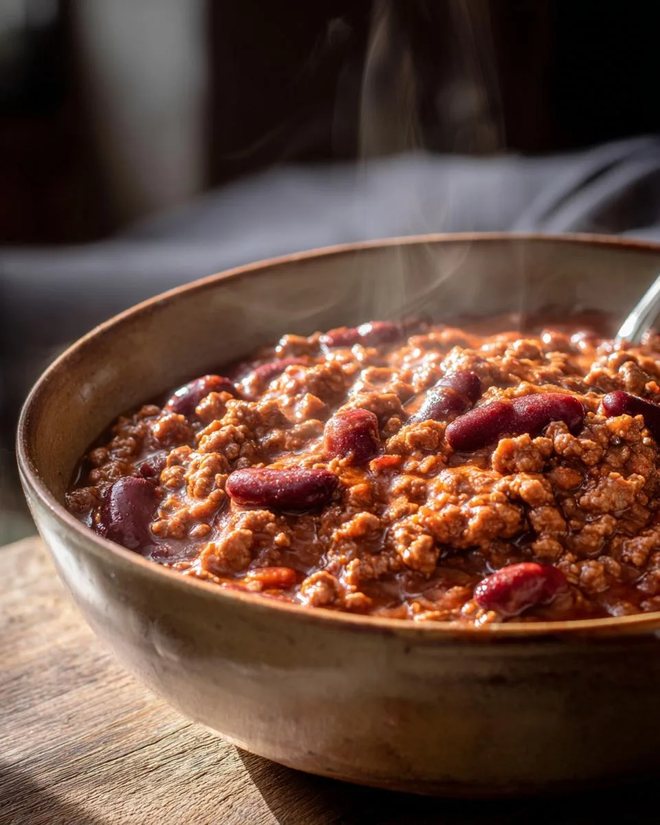 Bourbon Glazed Beef Chili - detail 1