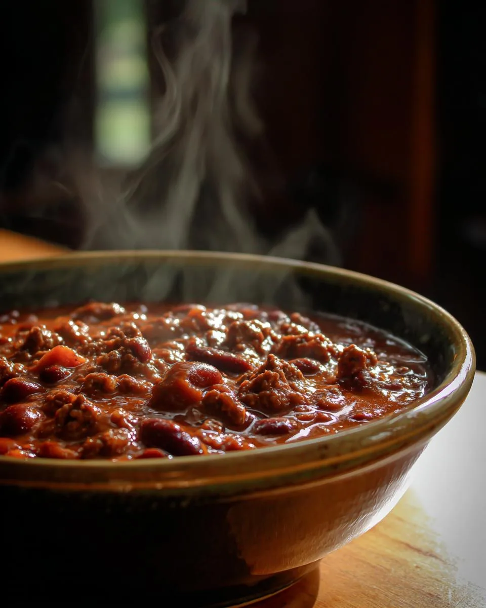 Bourbon Glazed Beef Chili - detail 2