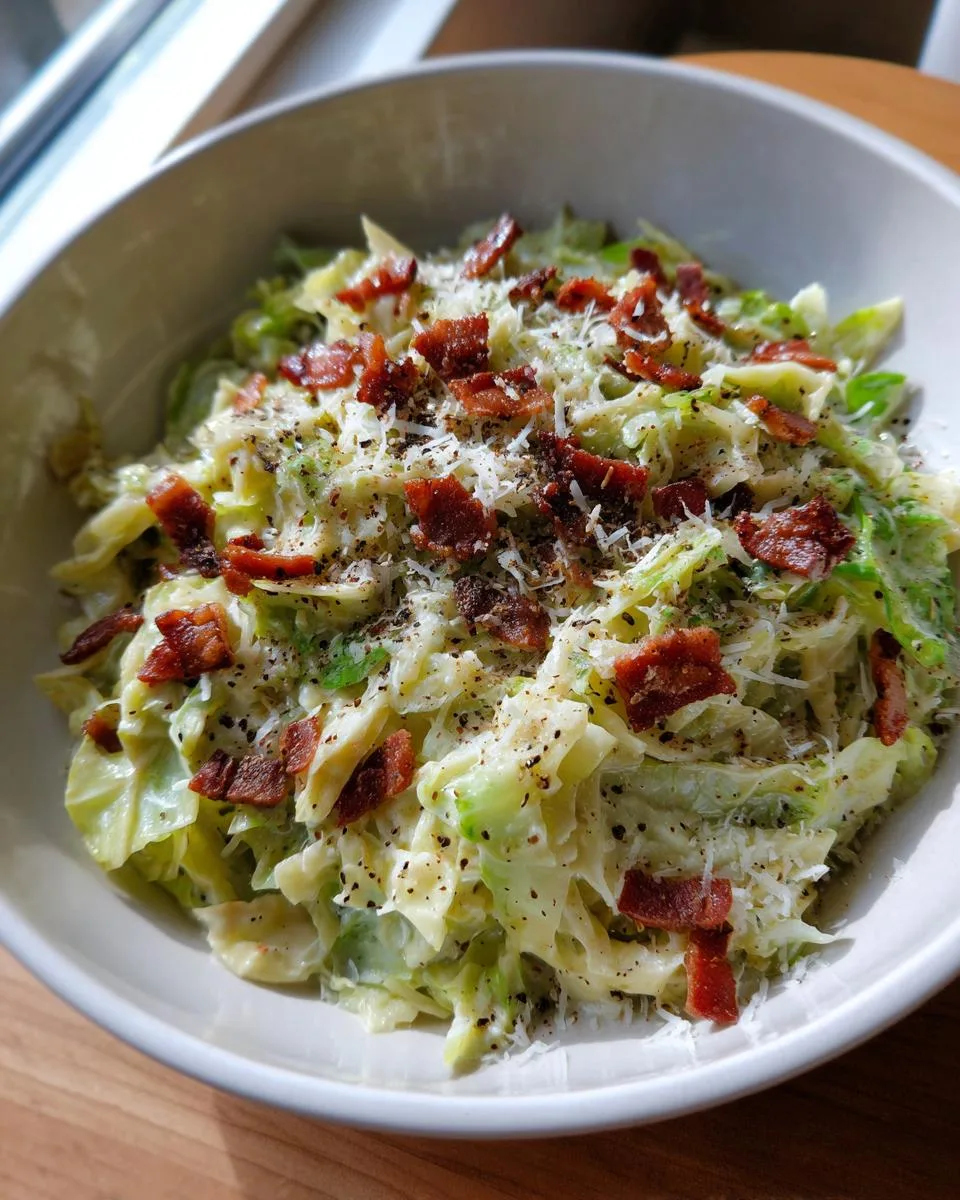 Cabbage Alfredo - detail 4