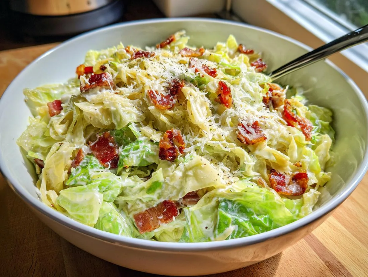 30-Minute Cabbage Alfredo Recipe: Creamy Comfort Magic
