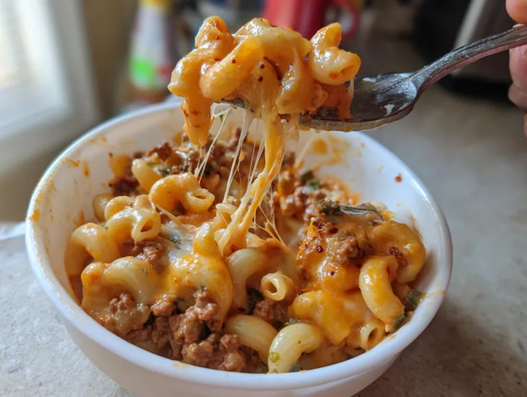 Cheesy Rotel Pasta Bake