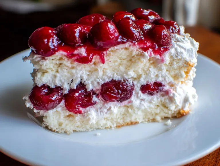 Cherries in the Snow Dessert