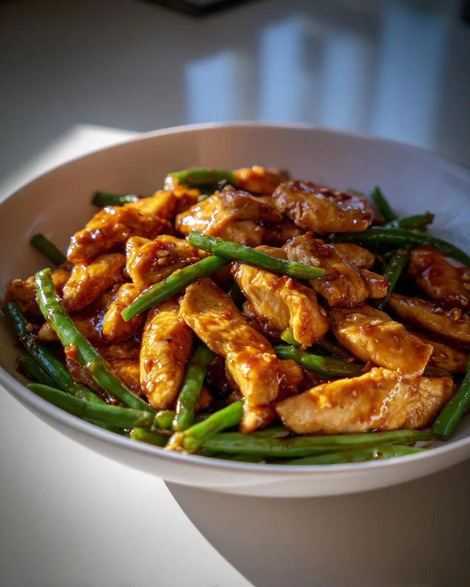 Chicken Breast and Green Beans - detail 1