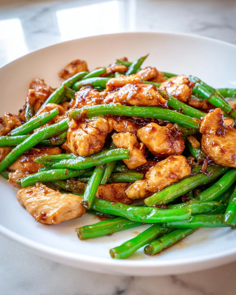 Chicken Breast and Green Beans - detail 2