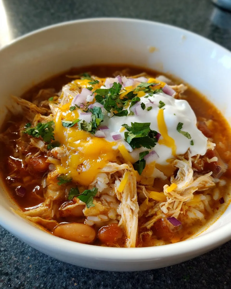 Chicken Burrito Filling Chili - detail 1