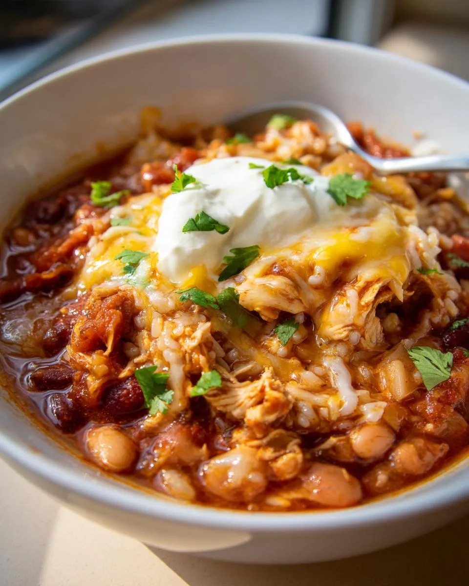 Chicken Burrito Filling Chili - detail 3