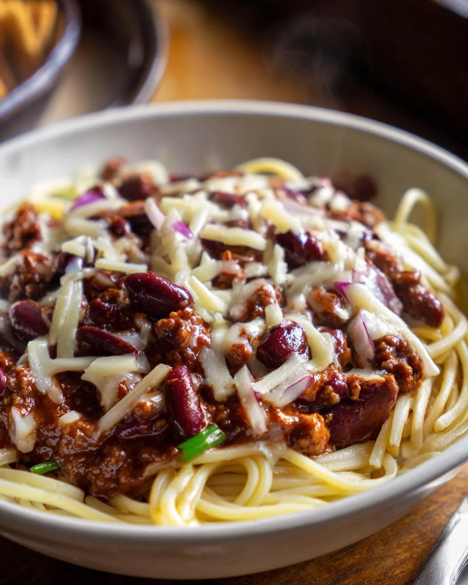 Cincinnati Spiced Beef Chili - detail 2