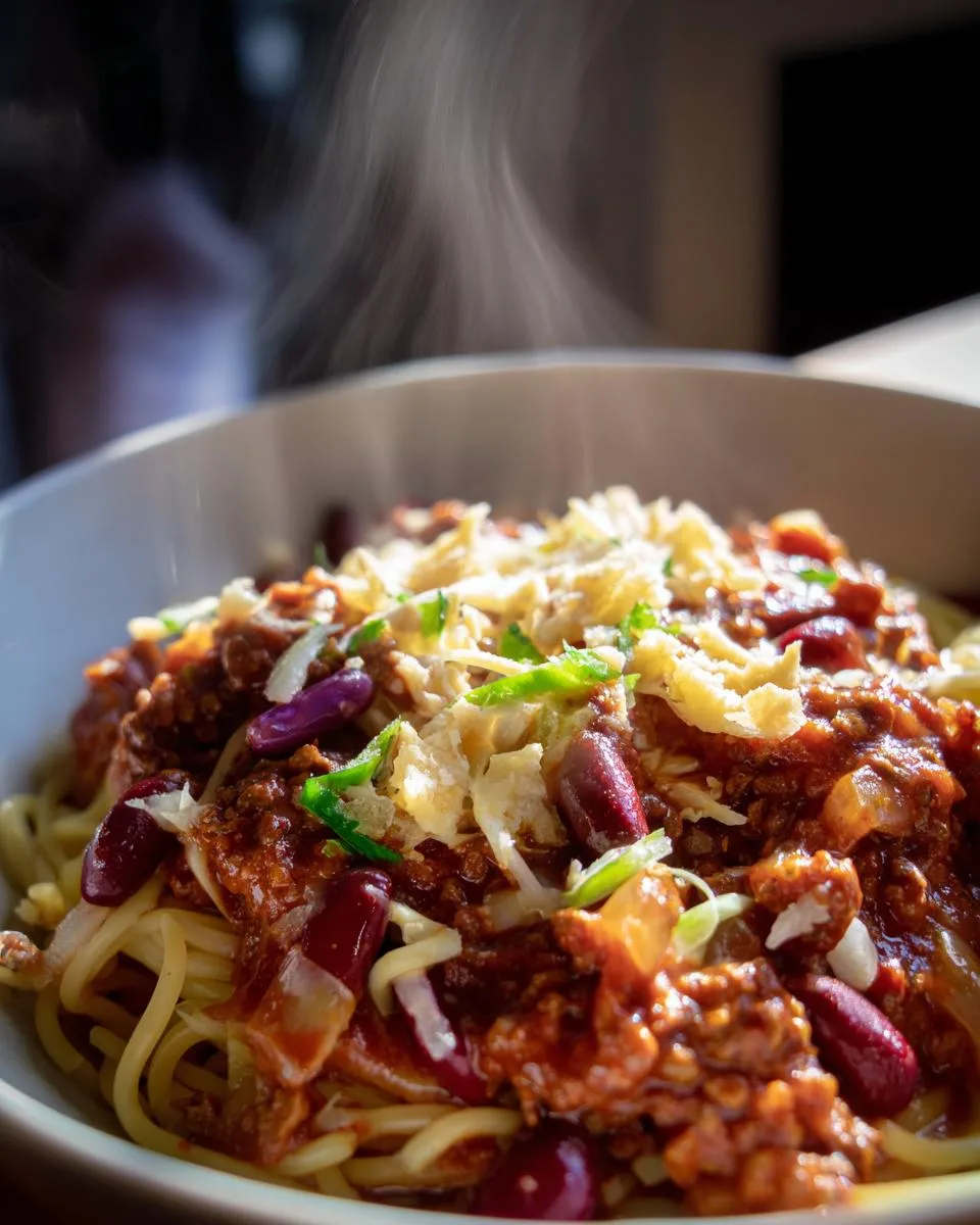 Cincinnati Spiced Beef Chili - detail 3