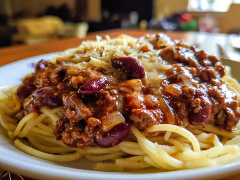 Cincinnati Spiced Beef Chili