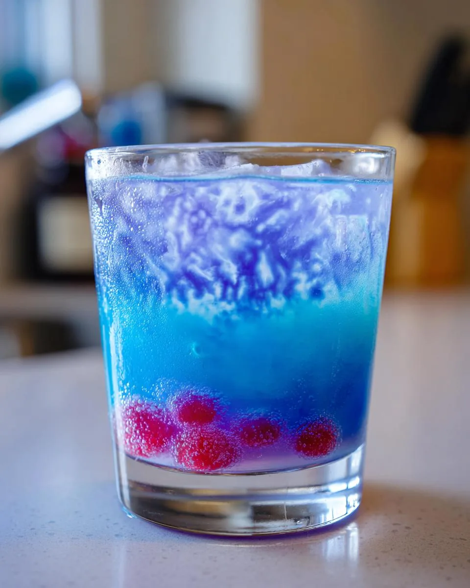 Cool Blue Summer Skies Drink - detail 1