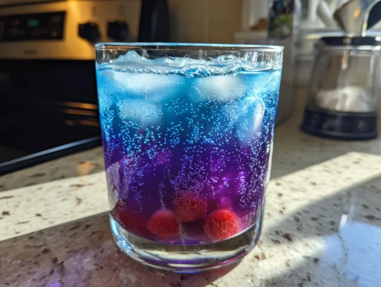 Cool Blue Summer Skies Drink