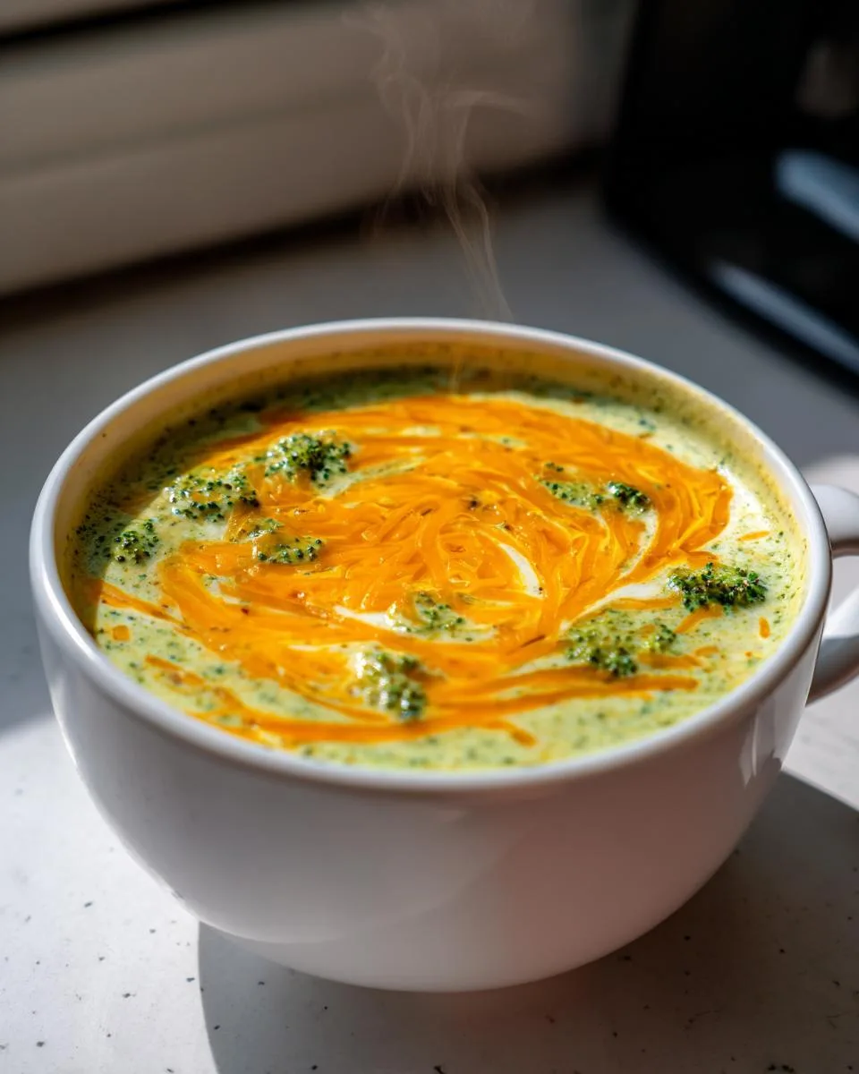 Copycat Panera Broccoli Cheddar soup - detail 4