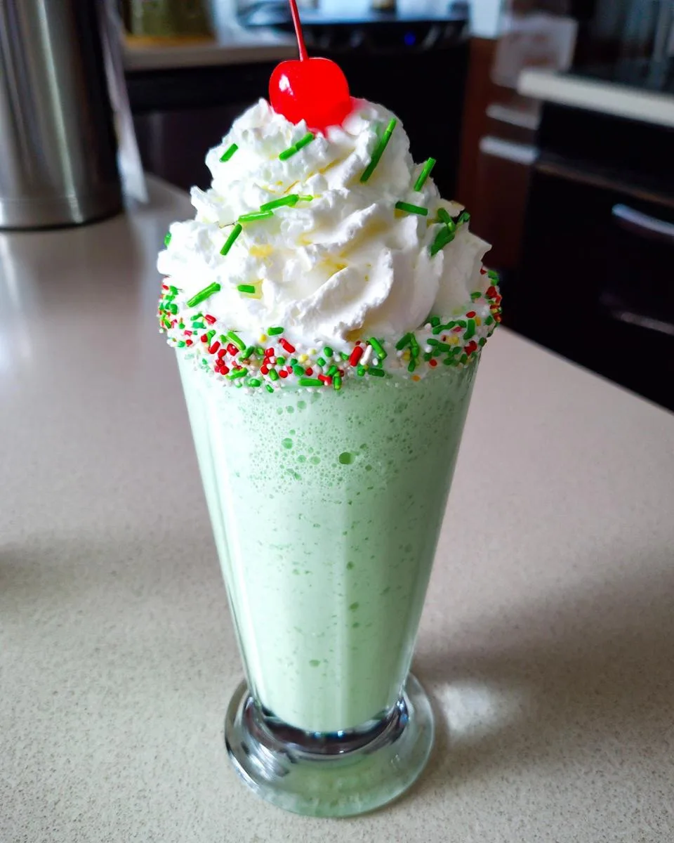 Copycat Shamrock Shake - detail 2
