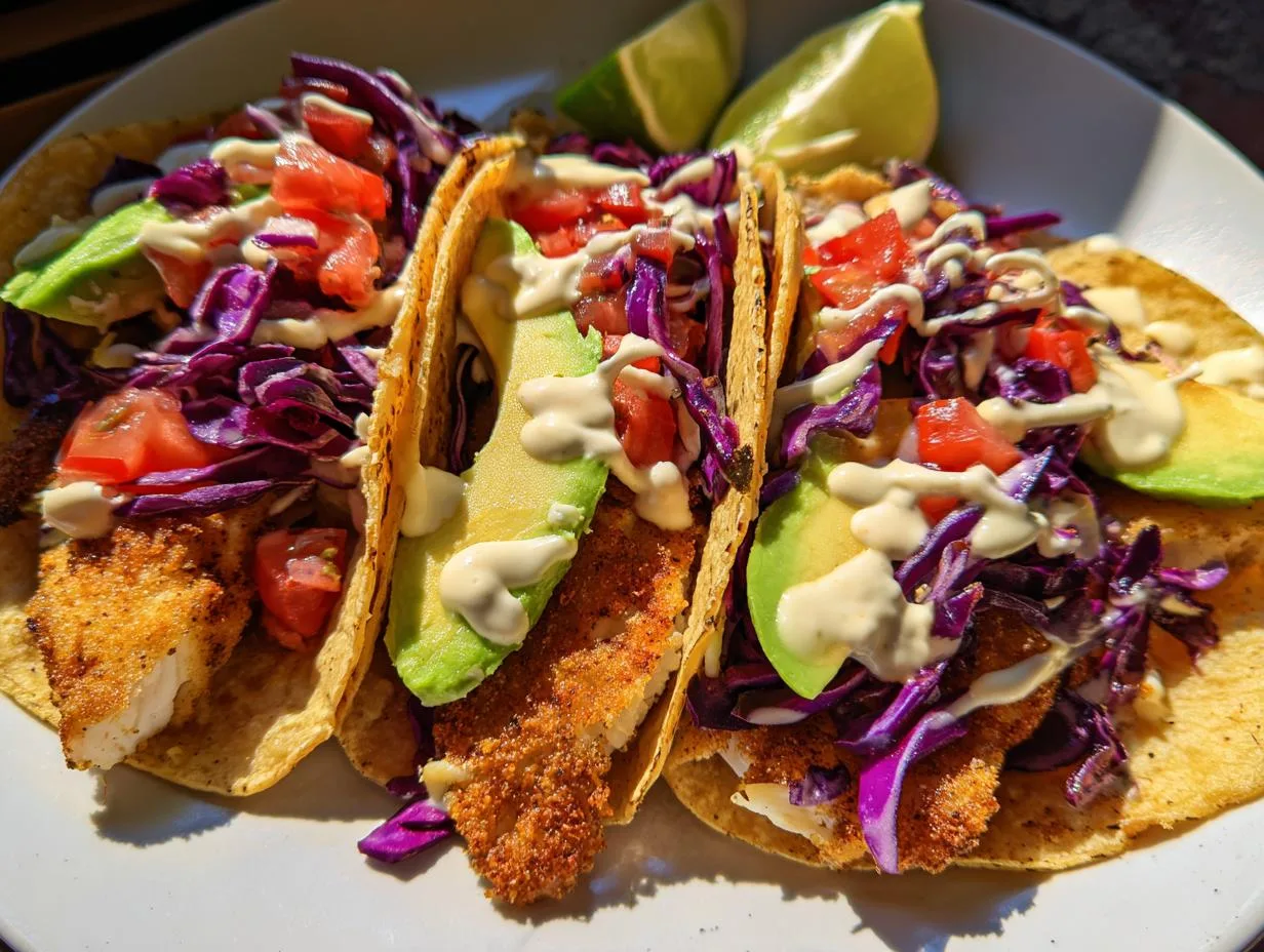 40-Minute Crispy Fish Tacos with Slaw You’ll Crave