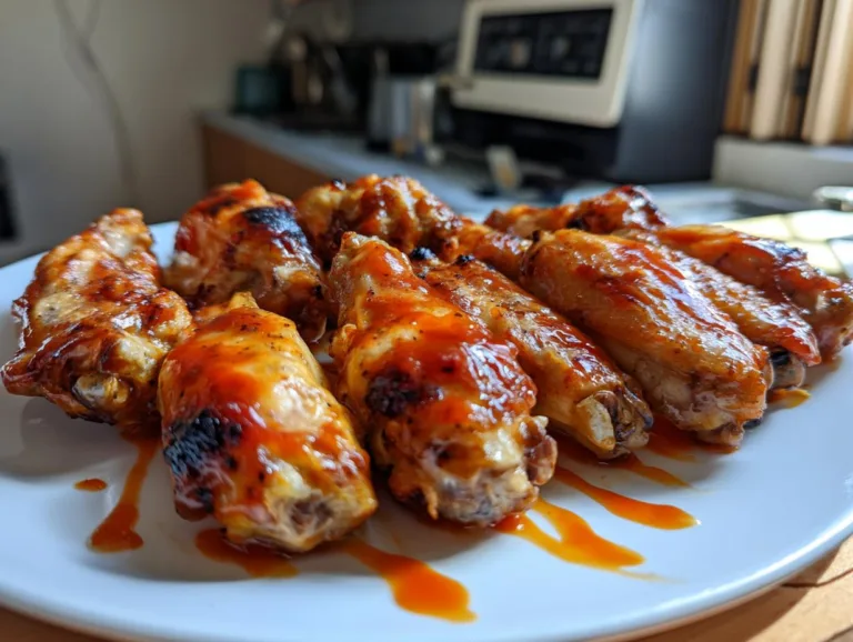 Crispy Oven Baked Buffalo Wings