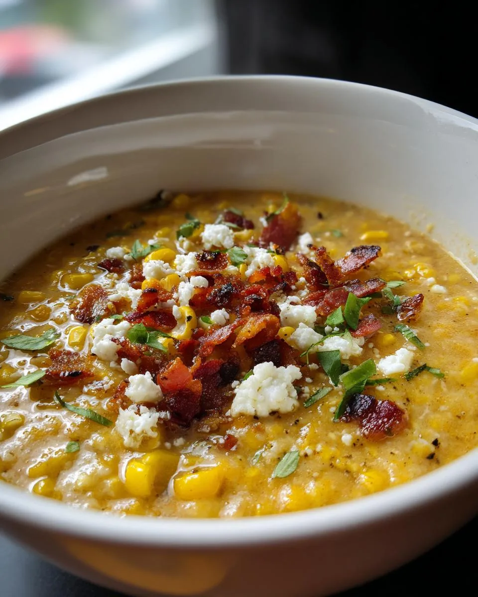 Crockpot Mexican Street Corn Soup - detail 1