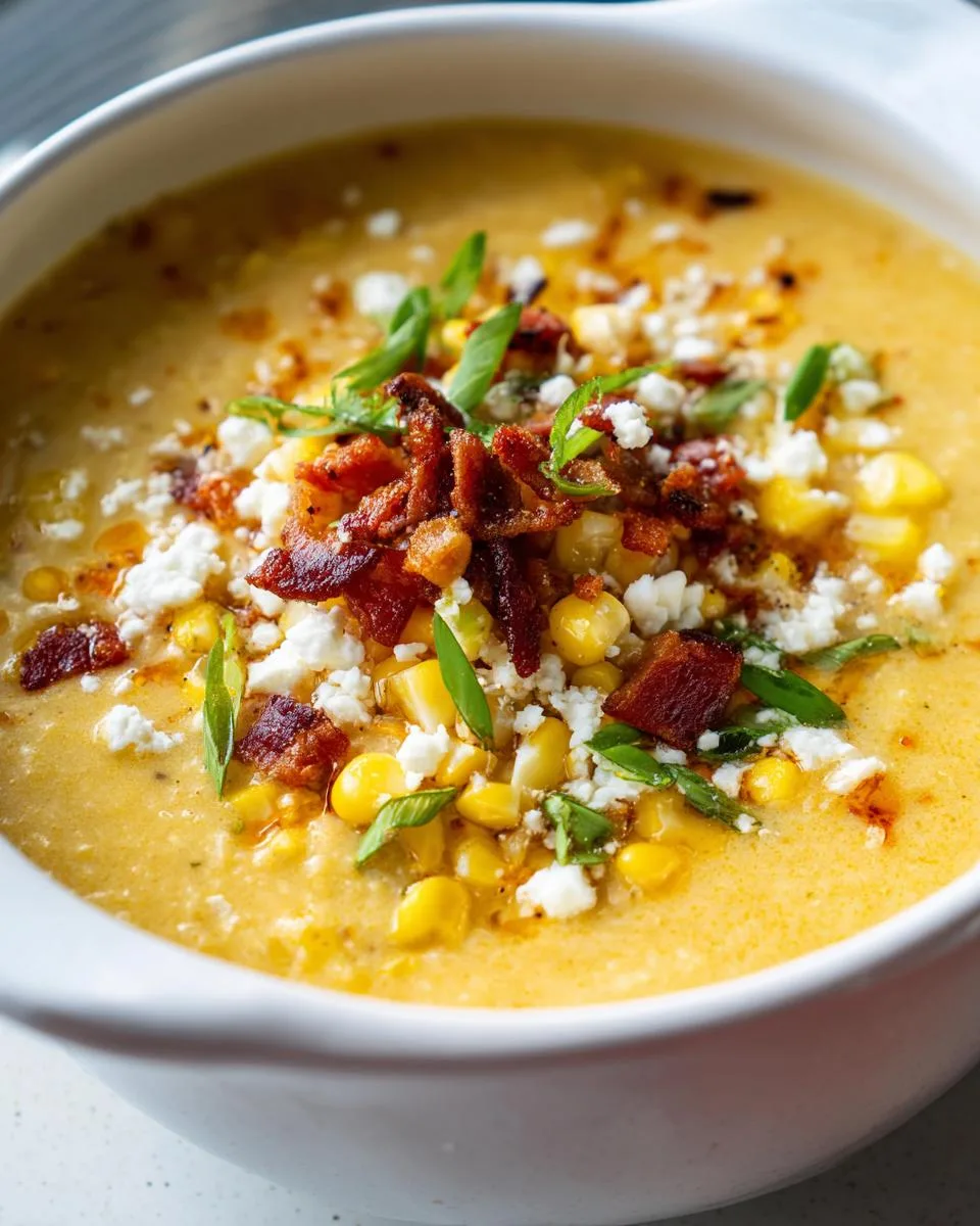 Crockpot Mexican Street Corn Soup - detail 2