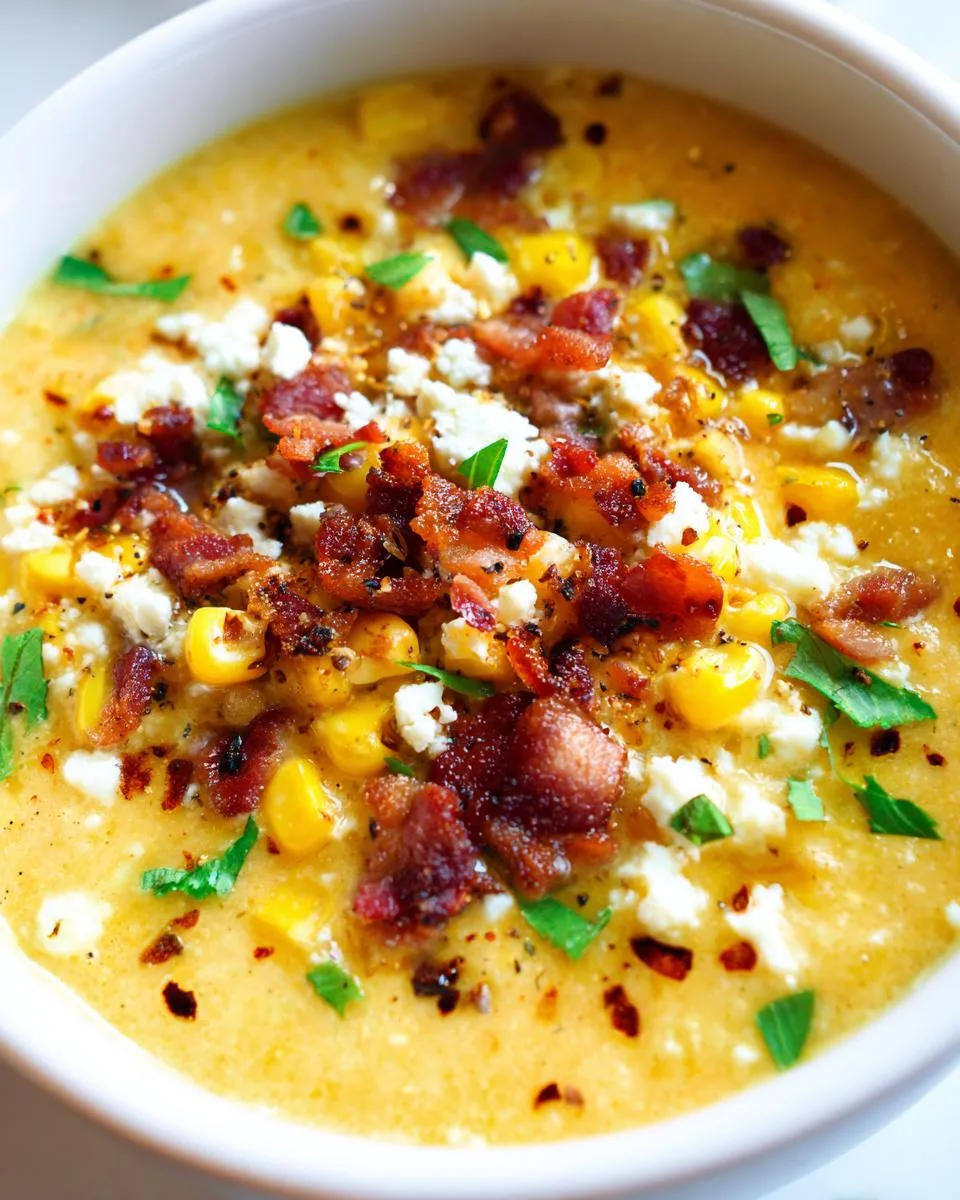 Crockpot Mexican Street Corn Soup - detail 3