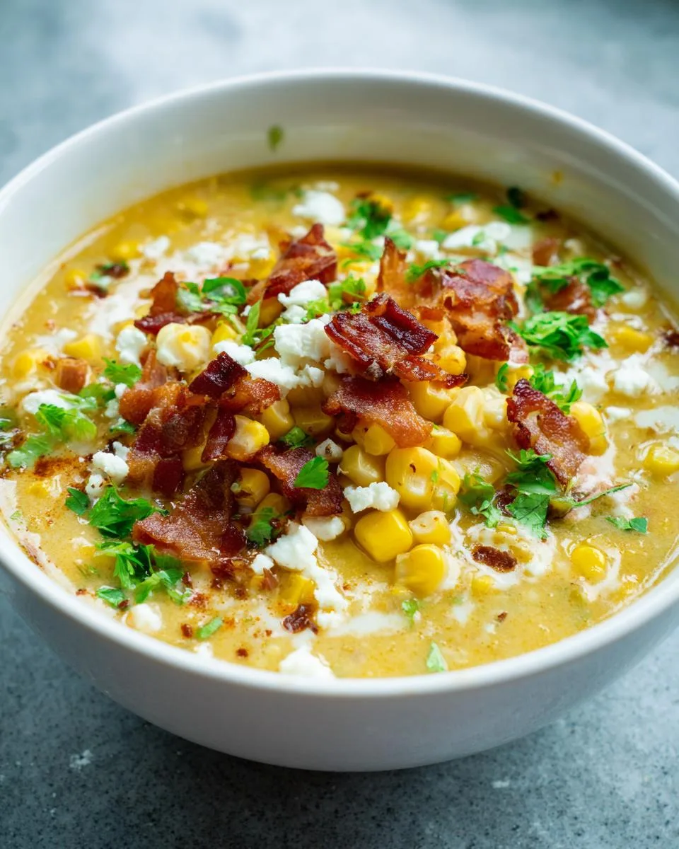 Crockpot Mexican Street Corn Soup - detail 4