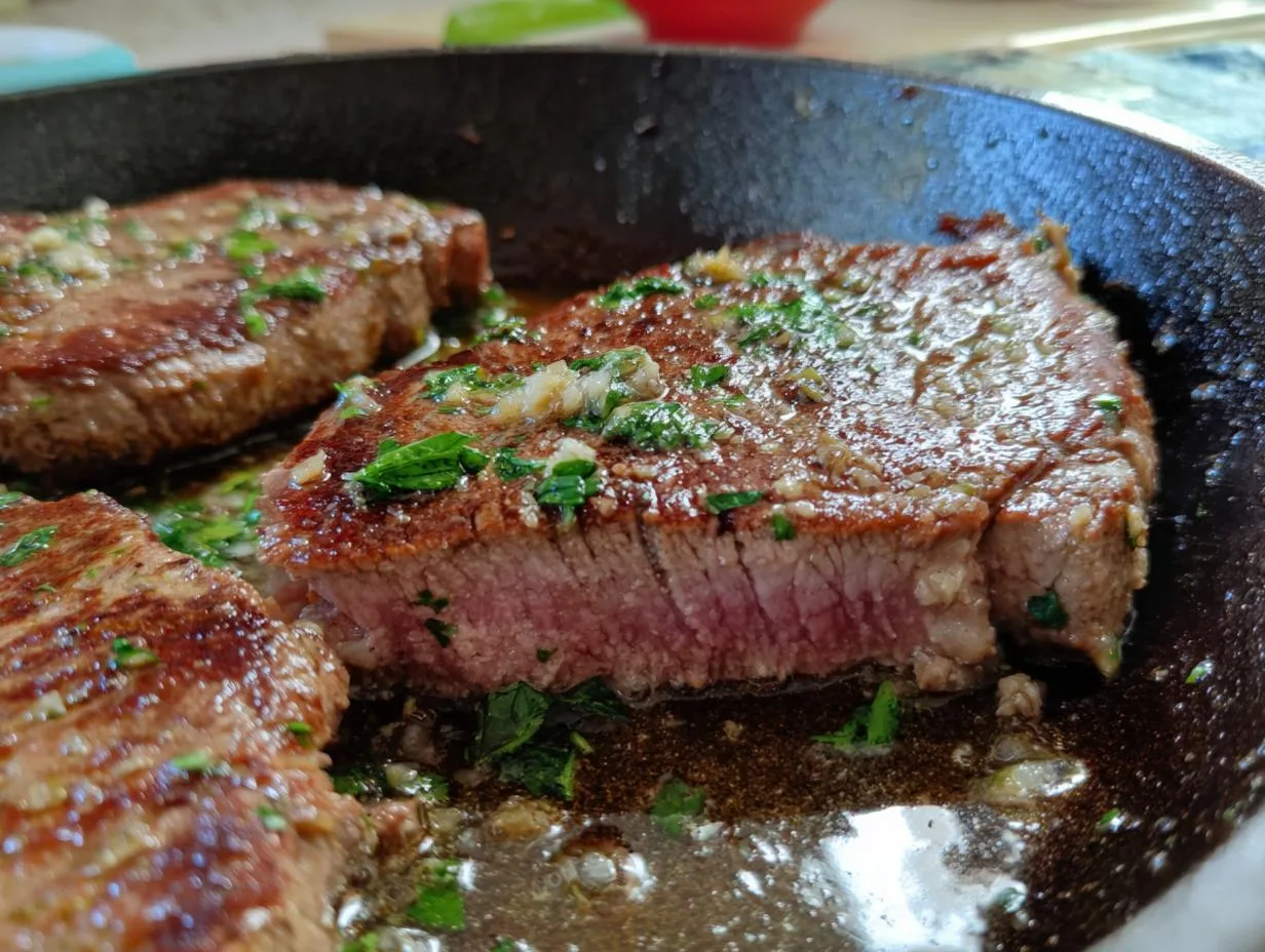 20-Minute Date Night Steak with Garlic Butter Magic