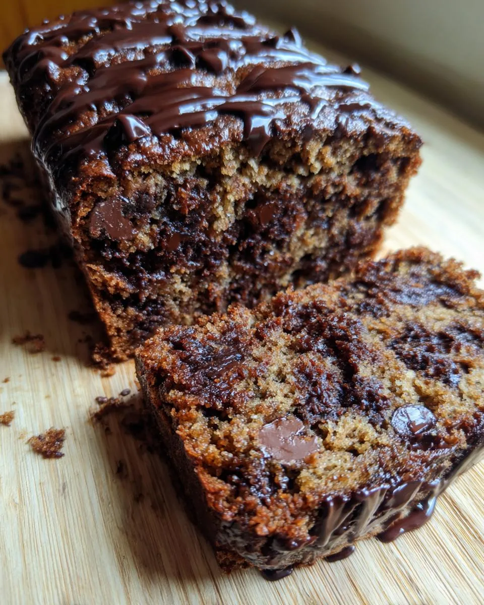 Double Chocolate Banana Bread - detail 1